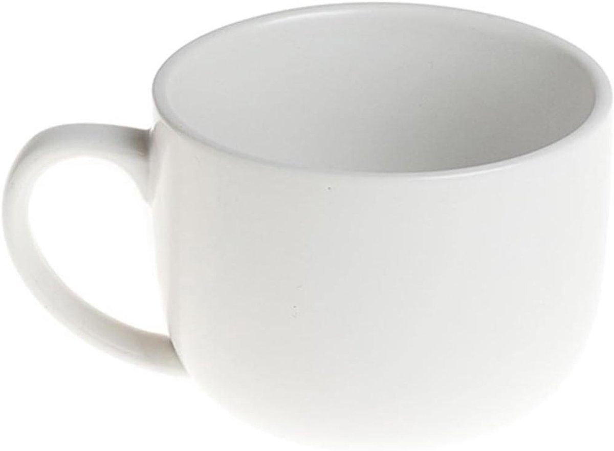 Koffiekopjes Ontbijtbeker - Grote mok - Genieten van dranken - Grote capaciteit - 14.2oz - Wit