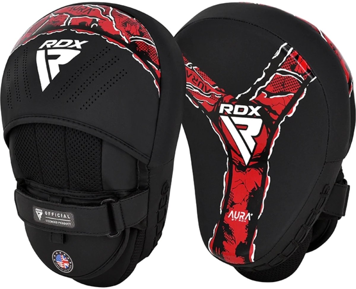 RDX Sports FOCUS PAD AURA F17 ZWART met ROOD