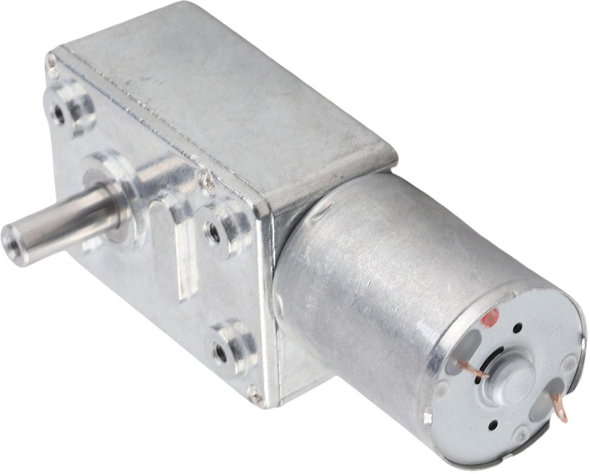 aladdien - 12 V DC motor - hoge koppel - zelfsluitend - met schroeven - gear motor - ideaal voor deuren en ramen
