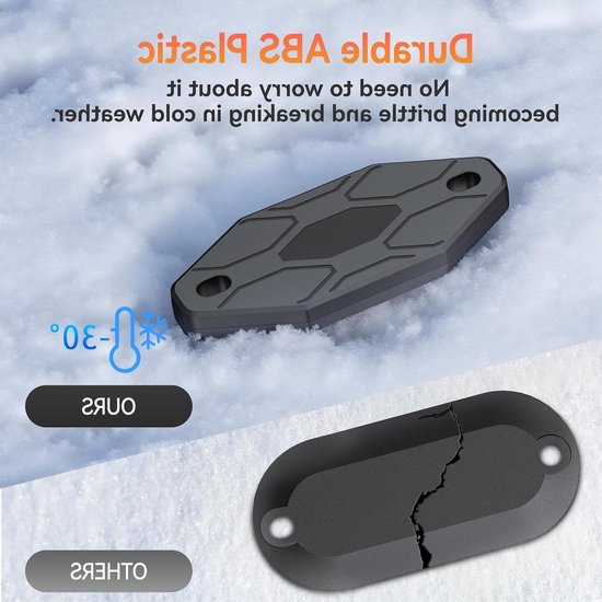 Fiets Houder voor SmartTag2, Verstevigde Waterdichte Fietsaccessoire met Antidiefstalbeveiliging en Veiligheidsschroeven — afbeelding 5