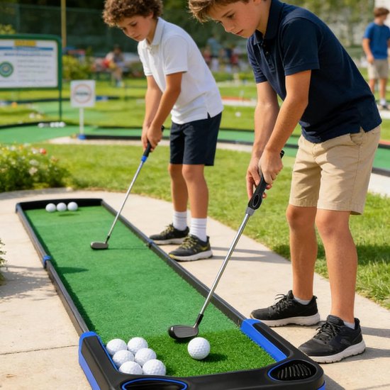 Golf Grip Trainer - Swing Oefenhulpmiddel - Golfslag Verbeteren - Ergonomisch Ontwerp - 156 cm - Grijs van GOLF — afbeelding 4