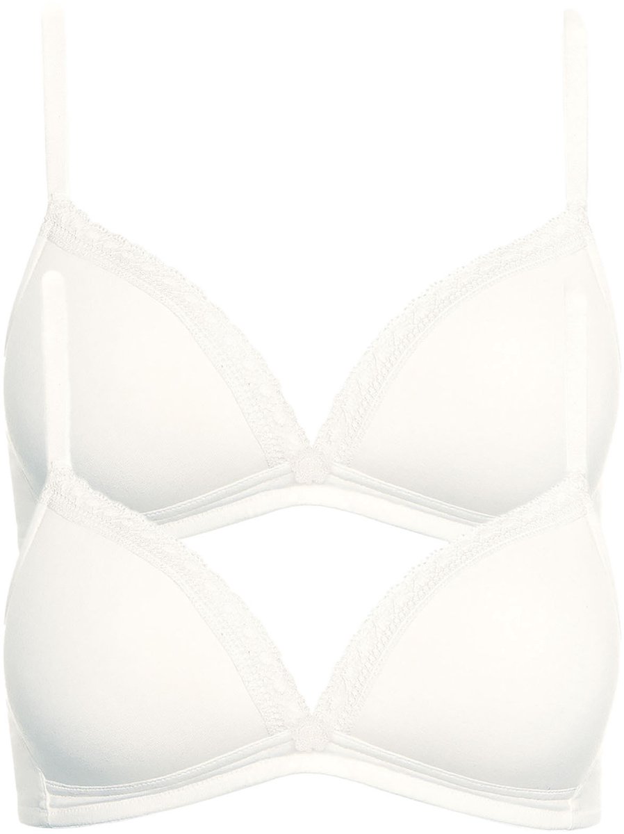 2-pack driehoek BH zonder beugel Ines