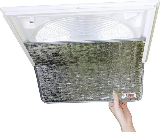 Isolatiemat - Ventilatiehoes - Camper Isoleren - Op Maat Gemaakt - 40x40cm - Blauw — afbeelding 2