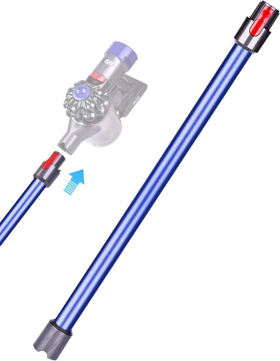 Verlengbuis - Stofzuigerbuis - Schoonmaken - Extra bereik - 72 cm - Blauw