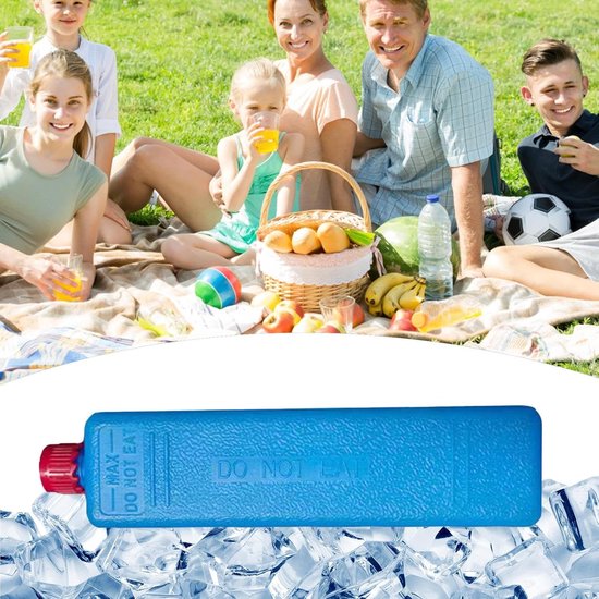 Koelaccu's Lunchbox - Vriesblokken Tas - Eten Koel Houden - Gelijkmatige Koude - 200 ml - Wit — afbeelding 2