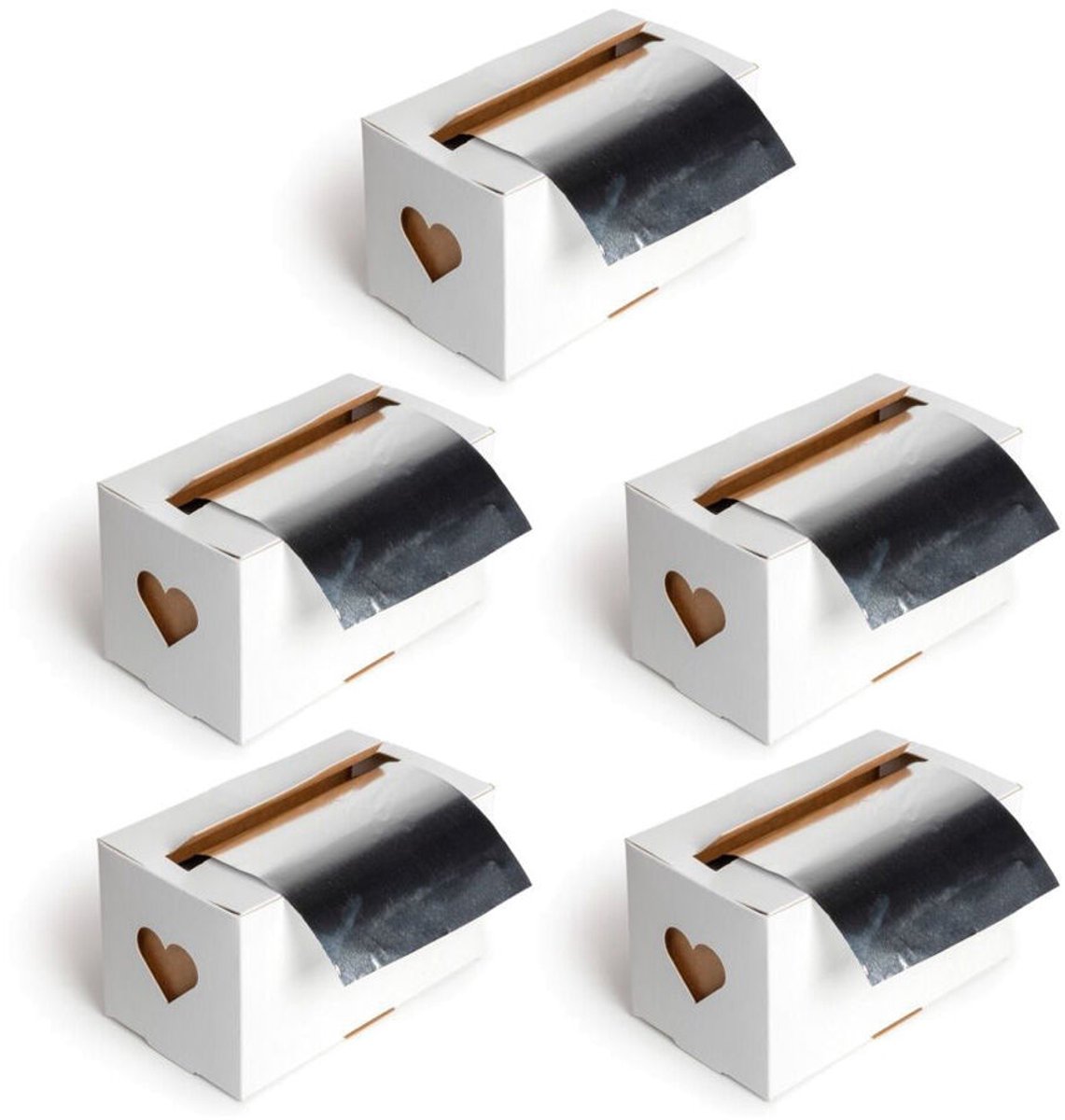 10x Haibu Aluminiumfolie 15my 12cmx250m