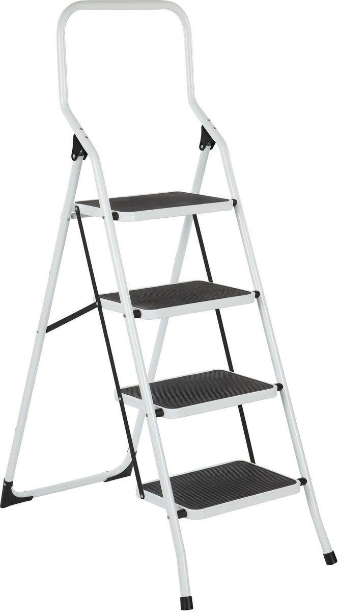 Trapladder Big Step met brede treden - 4 treden – foto 3