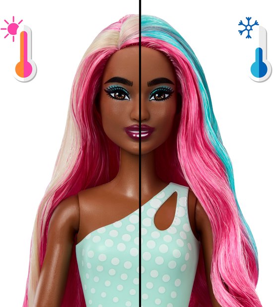 Barbie Pop Reveal Pop Fruit Serie Sappige Vruchten Cup Veelkleurig Kinderen van Barbie — afbeelding 5