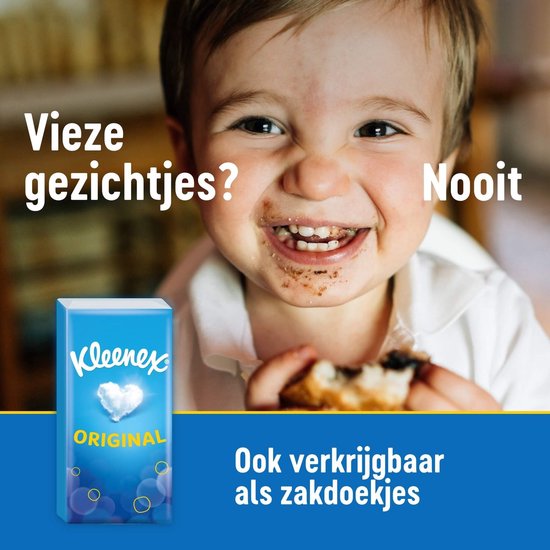 Kleenex Mouchoirs Boîte - L' Original 24 x 72 pièces - Pack économique