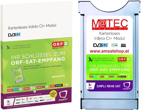 Digitale module - CI+ decoder - Televisie kijken - Kaartloos decoderen ...