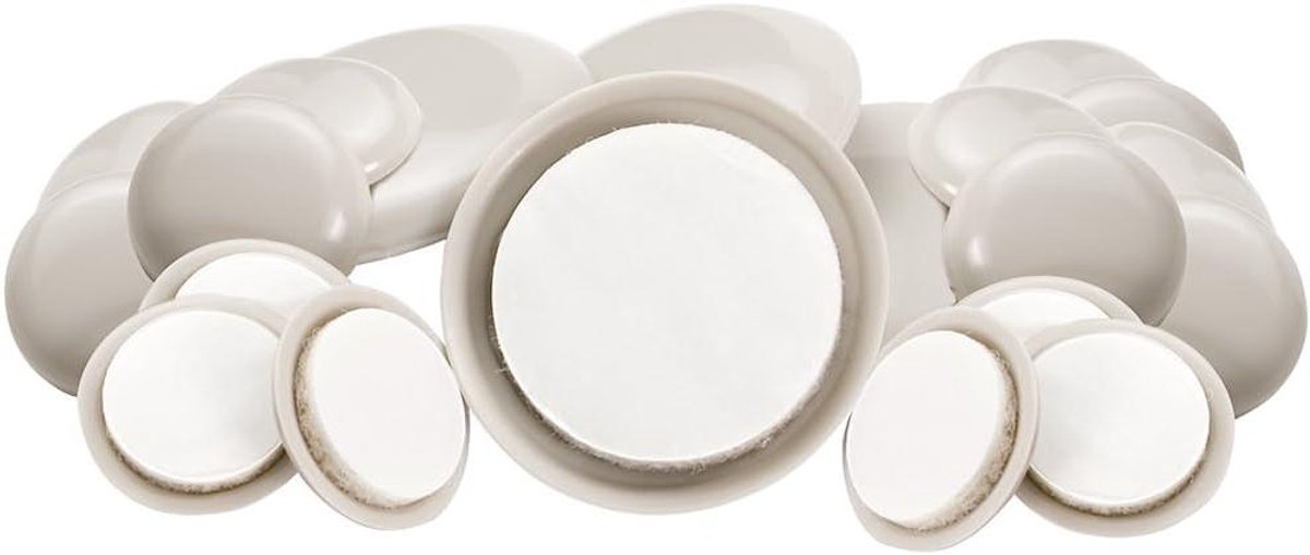 Meubelverplaatsers - Gladde schuivers - Meubels verplaatsen - Zelfklevend ontwerp - 20 stuks - Beige