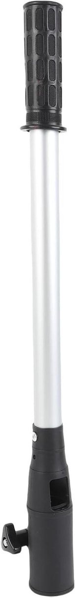 Stuurhendel Verlenging - Buitenboordmotor Hendel - Boot Manoeuvreren - Verstelbare Klem - 46 cm - Zilver