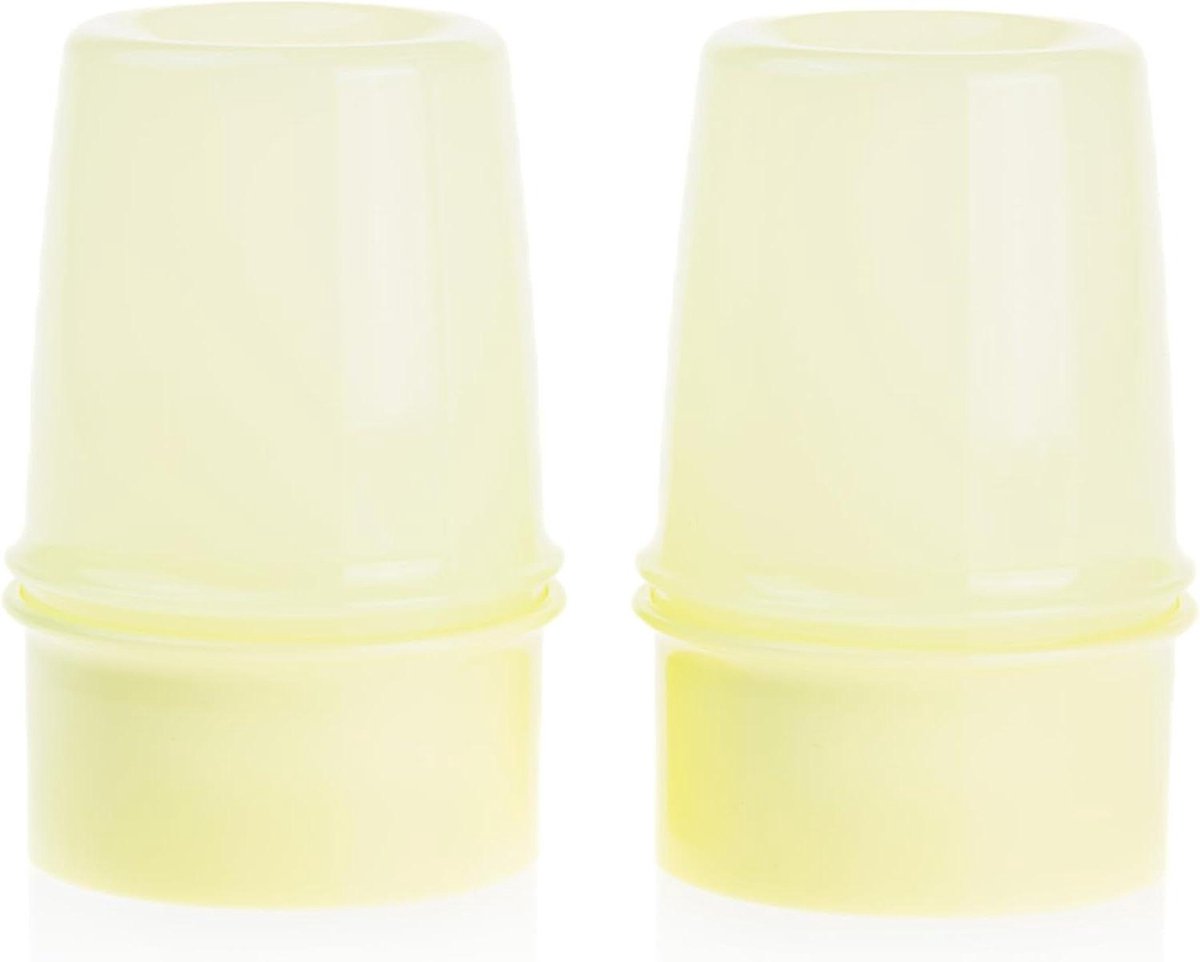 Thermo eierdopjes - Set eierhouders - Warm ontbijt - Thermo-design - 2 stuks - Lichtgroen