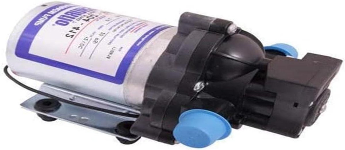 Waterpomp Caravan - Camper Pomp - Schoon Water - Automatisch Werking - 7 Liter Minuut - Zwart