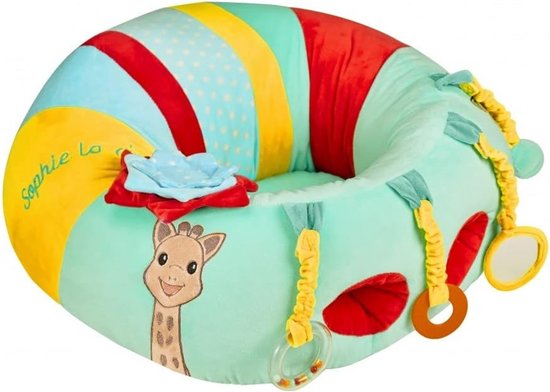 Baby Zitje Spel - Activiteitencentrum - Baby Ontwikkeling - 2-in-1 Functie - Draagbaar - Meerkleurig — afbeelding 3
