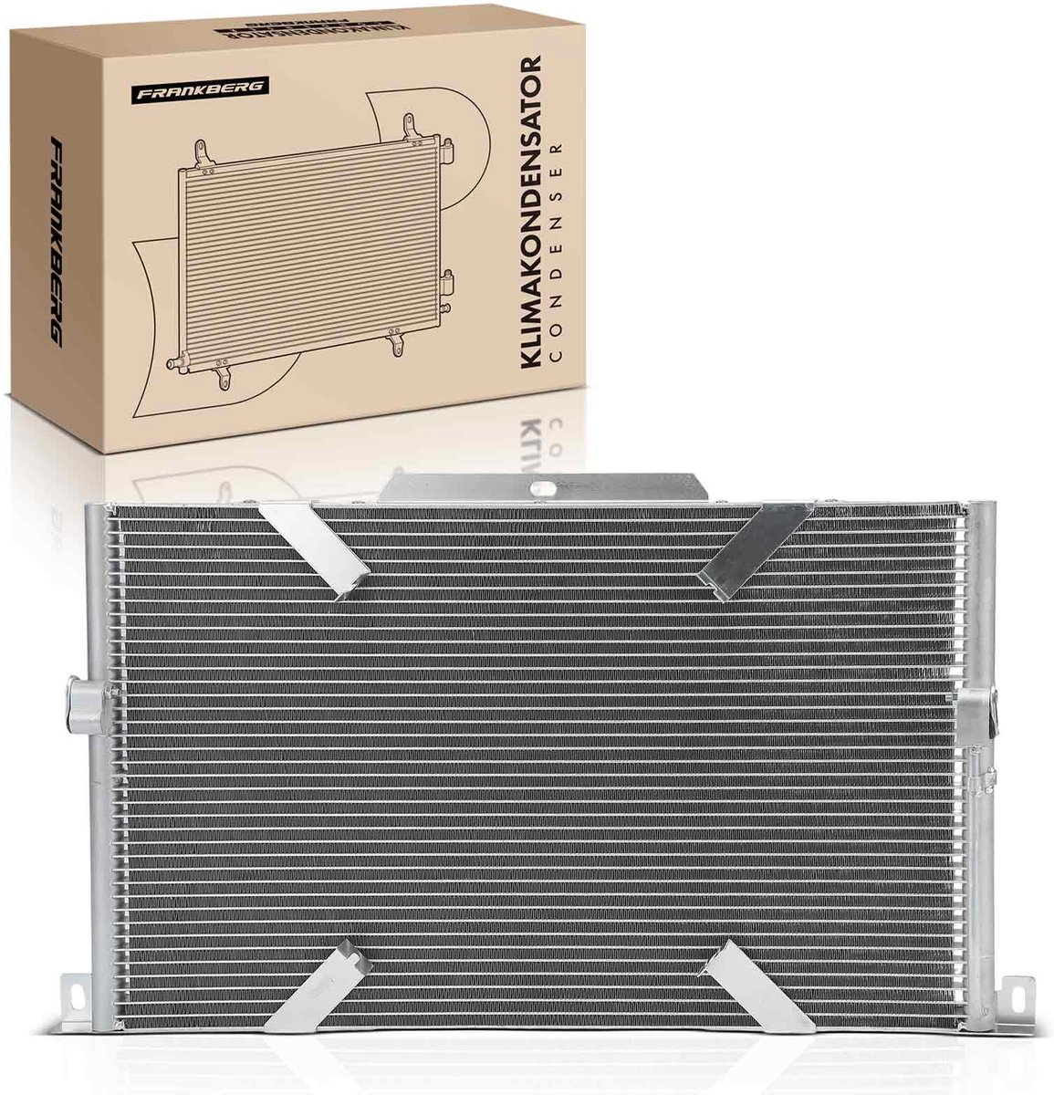 Frankberg 1x airco condenser voor Land Rover