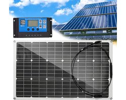 Zonnepaneel Set - PV Modules - Off-grid Energie - Hoge Efficiëntie - 400 Watt - Zwart