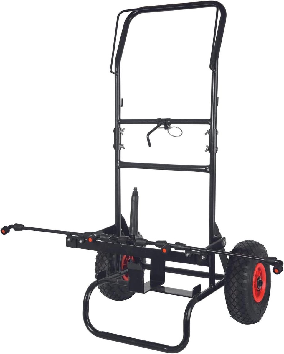 Trolley Slanghaspel - Slangwagen Tuinslang - Tuinslang Opbergen - Robuust Ontwerp - Niet Gespecificeerd - Zwart