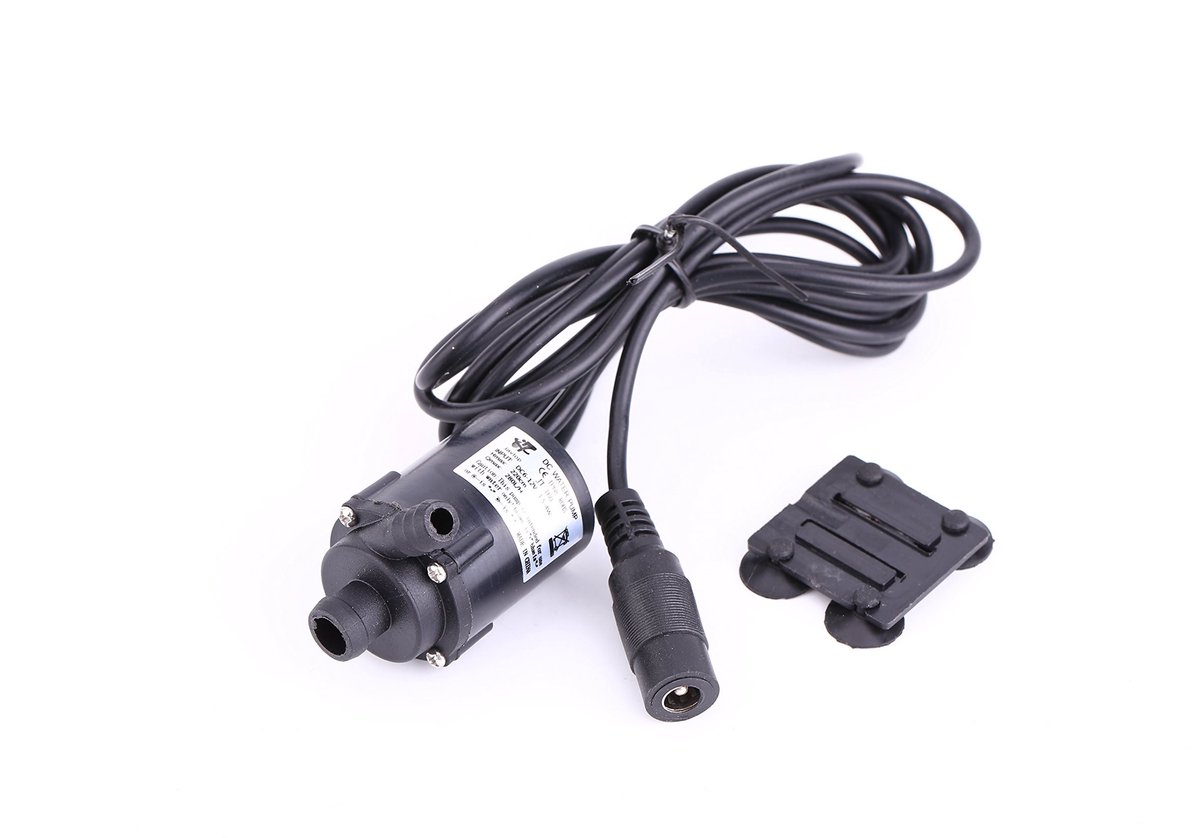 Walfront Brushless Waterpomp 280L/h - Zwart - 12V DC - Energiezuinig en Stil