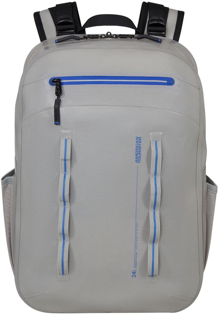 American Tourister laptop rugzak rugzak met laptopvak Colourdry Backpack 15,6" 24L Glacial Silver grijs