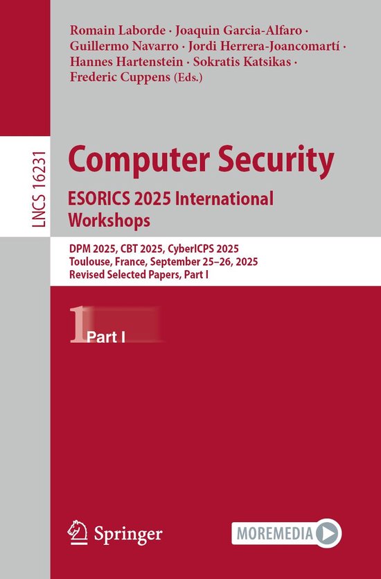 Springer Nature Proceedings Computer Science 1 - Computer Se ... - cover