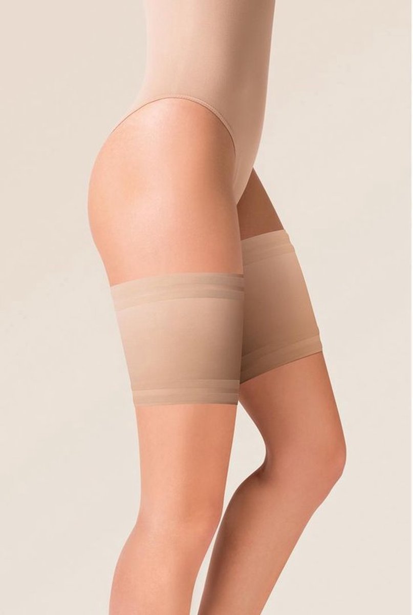 Gabriella Dijenband Beige M/L 58-68 cm – Anti Schuren 15 cm