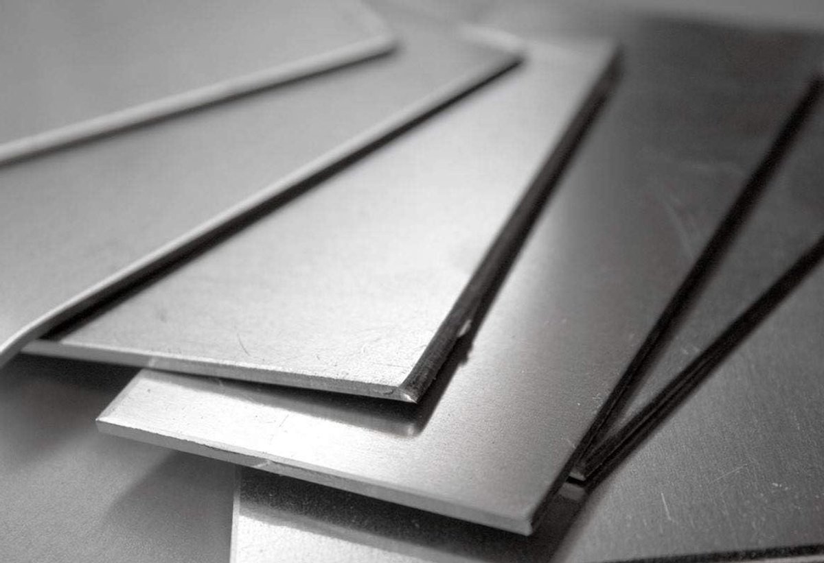 Stalen Plaat - Gegalvaniseerd Metaal - Bouw en Afwerking - Hoge Corrosiebestendigheid - 400x600 mm - Verzinkt