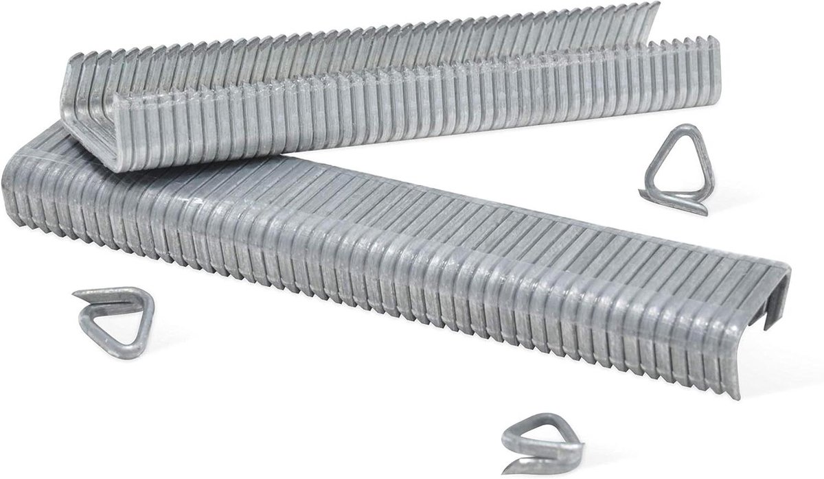 Draadringen - Oogklemmen - Omheining Maken - Aluminium Zinklegering - 1000 Stuks - Metaal