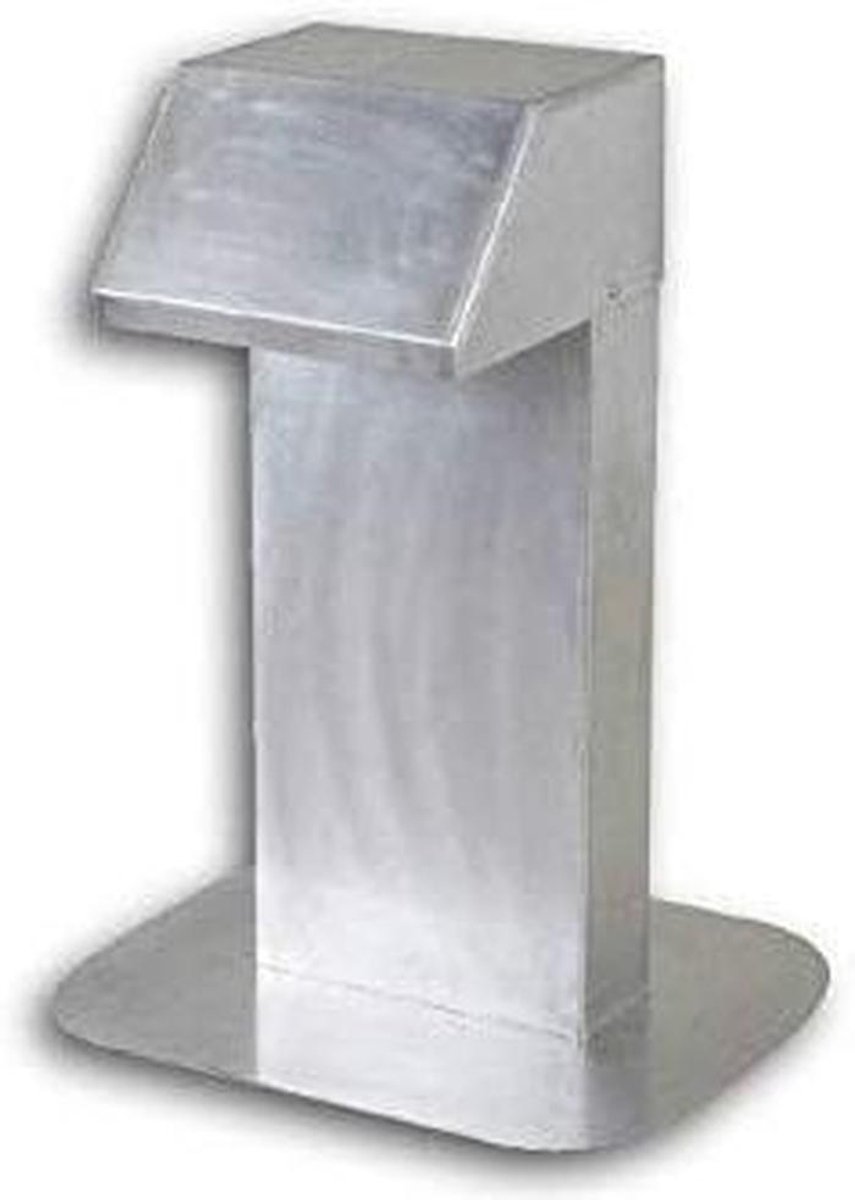 Dakdoorvoer Aluminium - Kabeldoorvoer Plat Dak - Leidingen Doorvoeren - Corrosiebestendig - 300x200 cm - Aluminiumkleurig