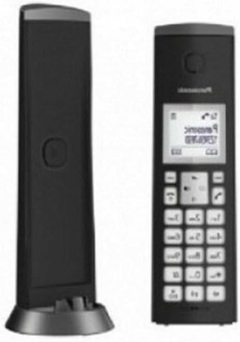 Draadloze Telefoon - DECT Huistelefoon - Thuis Bellen - Oproepidentificatie - 50 Naamideenheden - Zwart