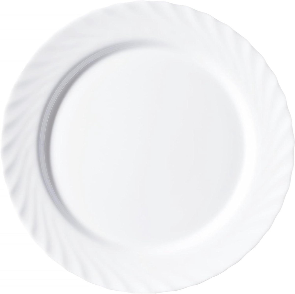 Platte borden - Dinerservers - Eten serveren - Vaatwasserbestendig - 273 cm - Wit
