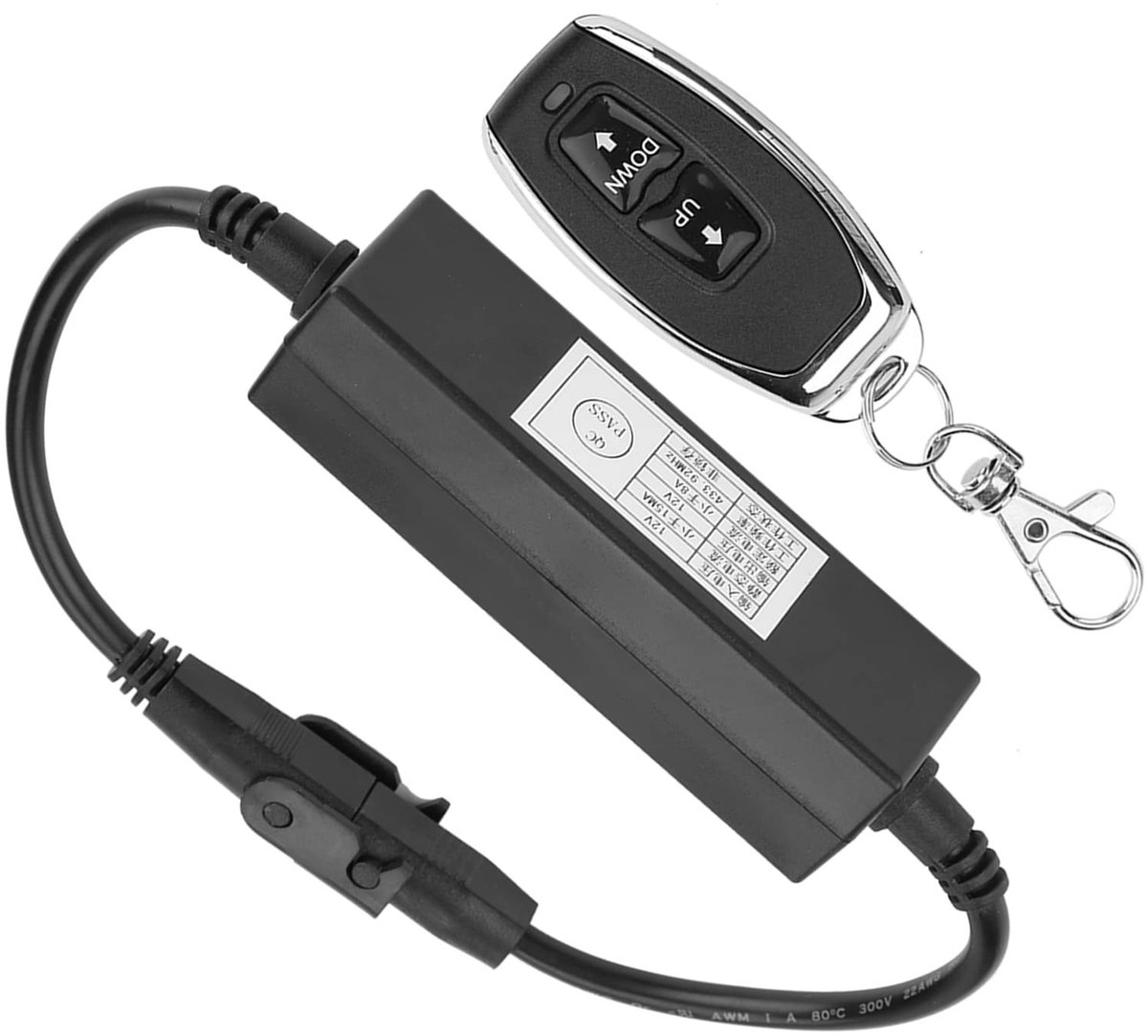 Allecto - Linear Actuator - 12V DC Motor met Afstandsbediening - DPDT Schakelaar voor Vooruit en Achteruit - Betrouwbare Beweging - Geschikt voor M...