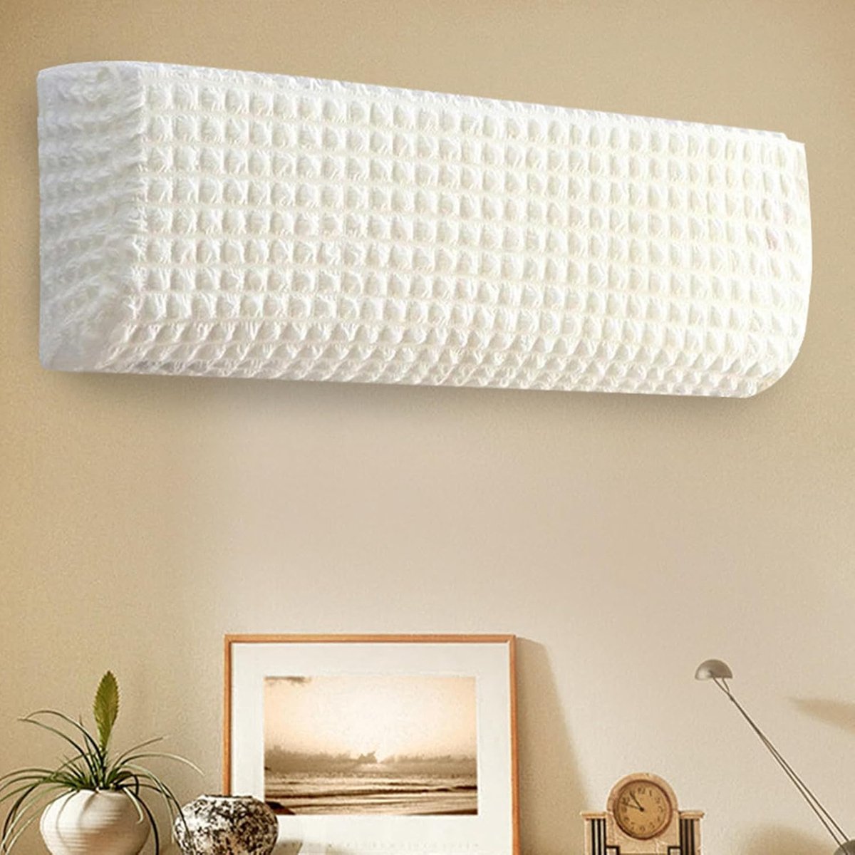 Aircohoes - Binnenunit Beschermhoes - Apparaat Beschermen - Intrekbaar Ontwerp - 80-95 cm - Wit