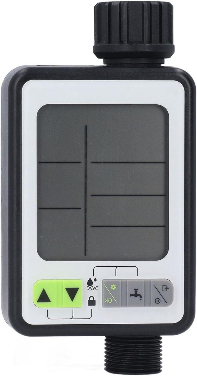 Automatische Sproeier - Tuin Timer - Planten Water Geven - Met Regensensor - 22 x 13 x 6 cm - Zwart