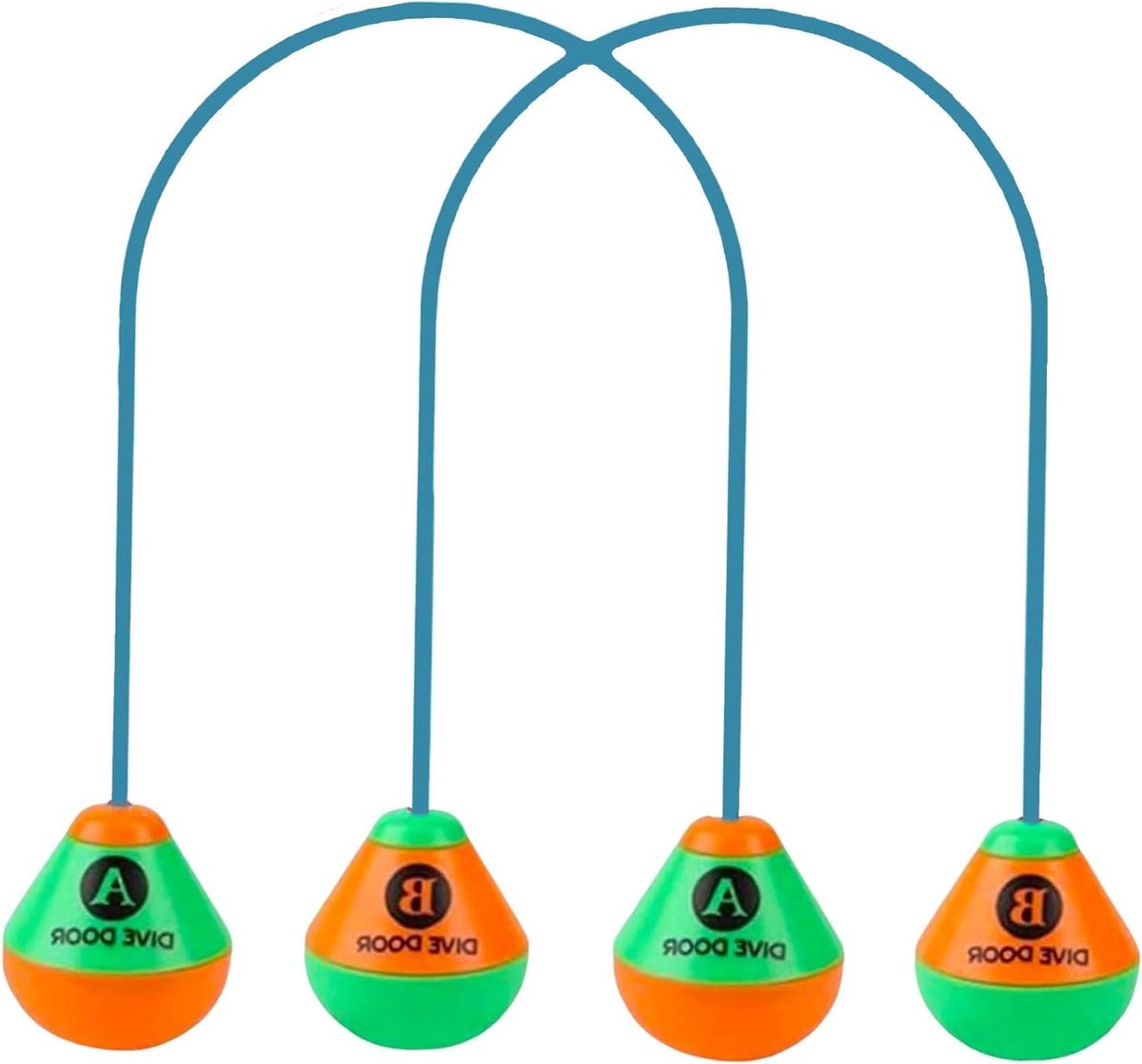 Diving Deuren Set van 2 Stuks voor Kinderen, Onderwater Speelgoed, Zwemtraining, Zomer Activiteiten, Leuk Cadeau voor Jongens en Meisjes