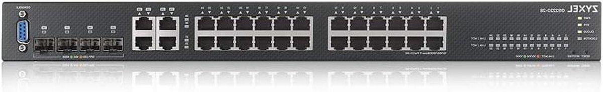Managed Switch - Netwerk Switch - Netwerk Uitbreiding - Hybride Cloud Modus - 24 Poorts - Grijs