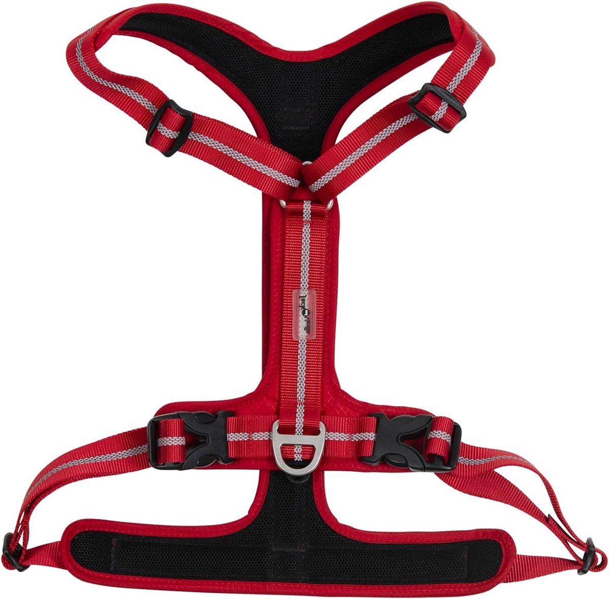 Hondenharnas - Honden tuigje - Comfortabel wandelen - Ergonomisch ontwerp - Maat XS - Rood