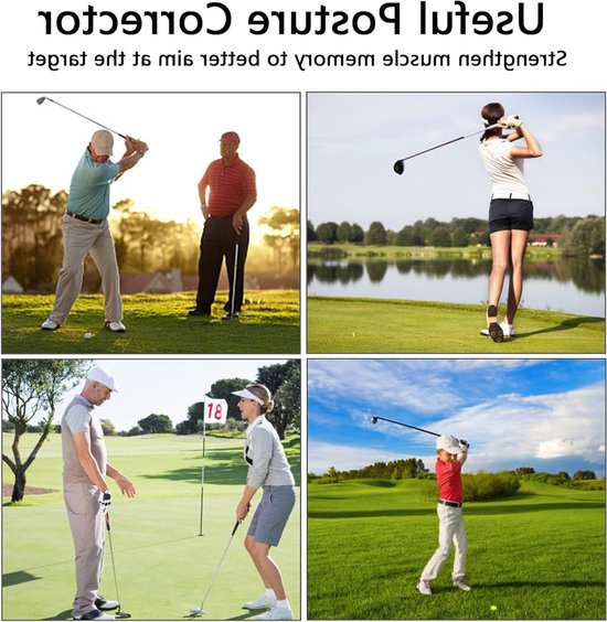 Set van 2 Vouwbare Golfuitlijnstokken van 122,5 cm met Duidelijke Opbergtube, Ideaal voor Golftraining en Aiming Oefeningen, Verbeter je Swing en Precisie — afbeelding 4