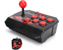 SVGCommerce - Bekabelde Joystick - Games Accessoires - Comfortabel Ergonomisch Ontwerp - PC - Metalen Joystick - Nauwkeurige Bediening - Geschikt voor