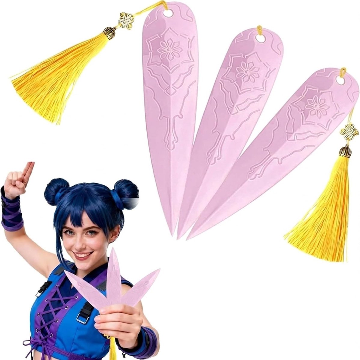 Set van 3 Kpop dartpijlen voor cosplay, themafeesten en Kpop-verzameling, unieke accessoires en rekwisieten voor fans
