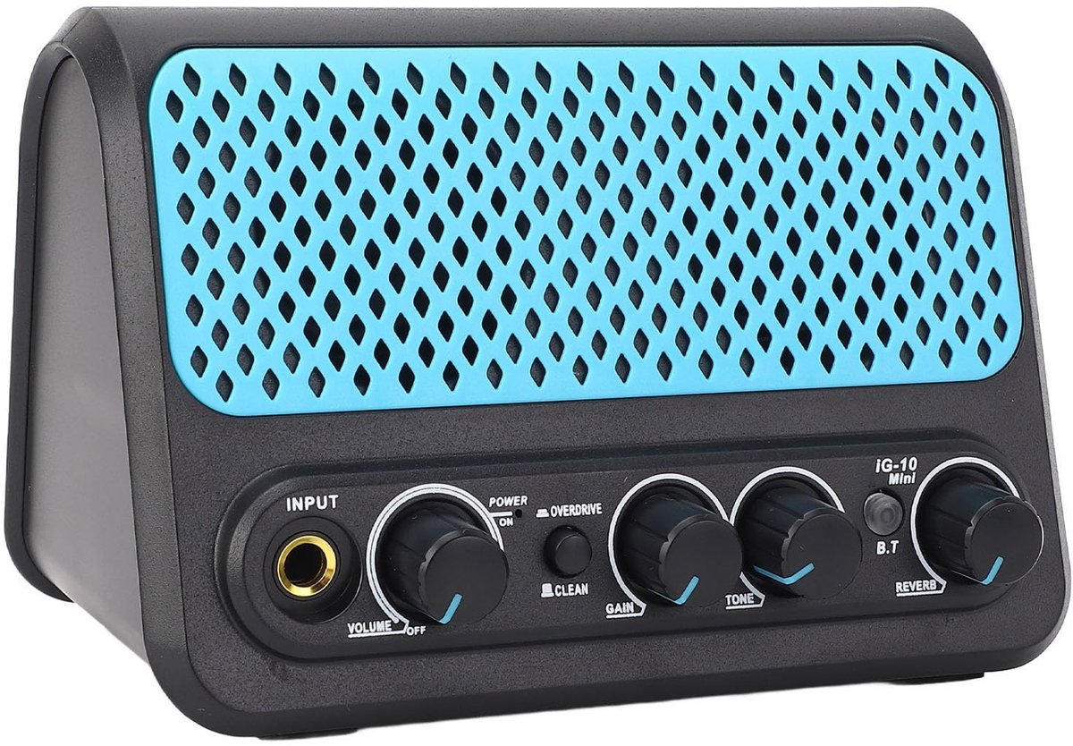 Cosensi - Draadloze Mini Gitaarversterker met Bluetooth 5.0 en Dubbele Kanaal