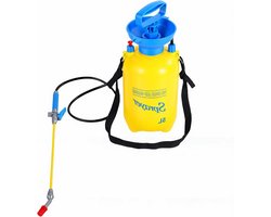 Luocute Tuinsproeier met Drukpomp van 5 Liter, Handpomp met Lichtgewicht Behuizing en Comfortabele Handgreep voor Het Besproeien van Planten, Gazononderhoud en buitenreiniging.