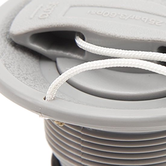 Kajak Boot Ventiel - Opblaasbare Plug - Watersport Onderhoud - 8 Tanden Ontwerp - 2 Stuks - Zwart — afbeelding 2