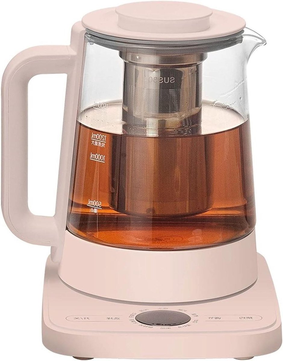 Waterkoker Glas - Gezondheidsbehoud Pot - Water Koken - Automatische Uitschakeling - 15 Liter - Multicolor