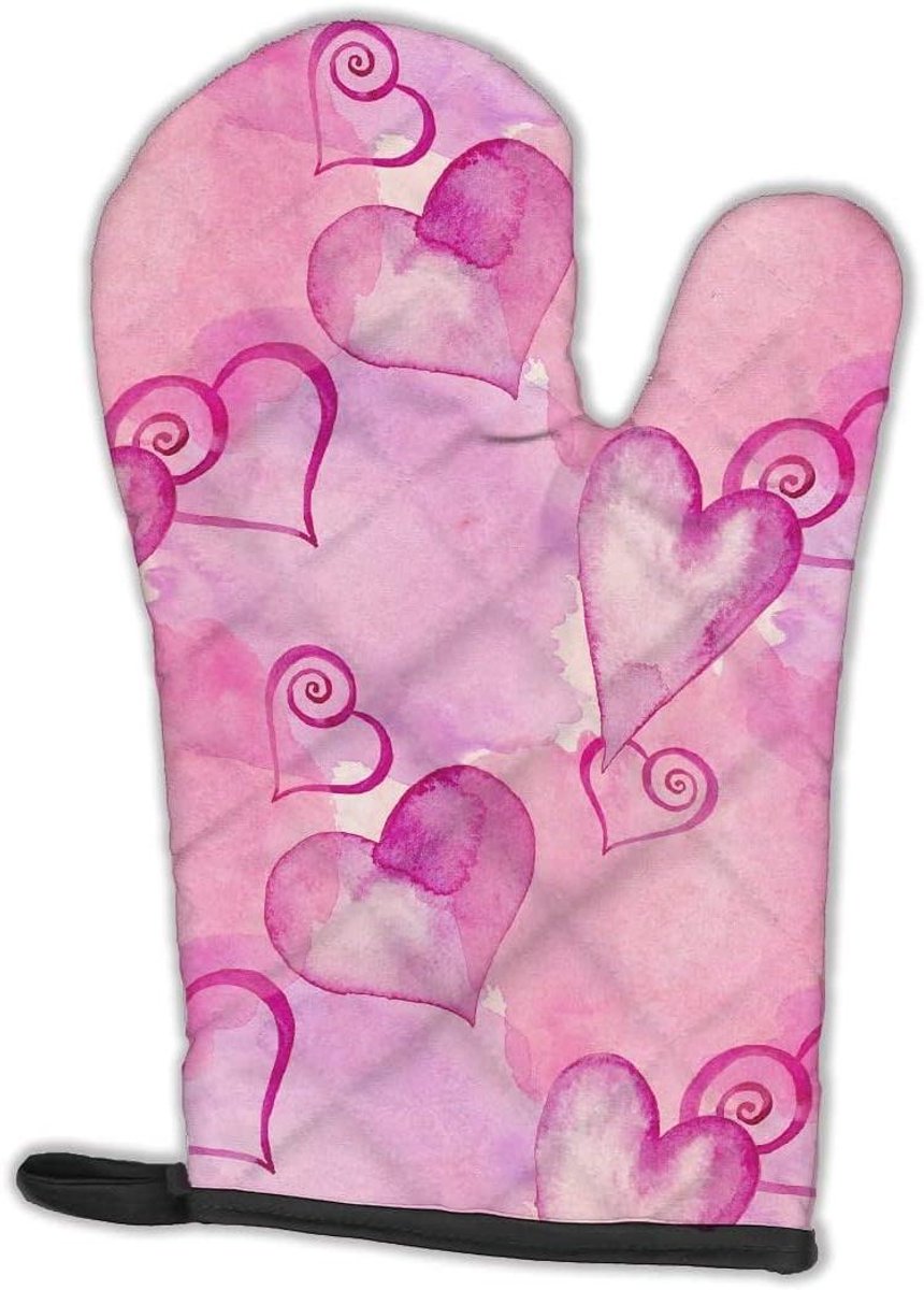 Keukenhandschoen - Ovenwanten - Hittebescherming - Vijf beschermlagen - 30 cm lang - Multicolor