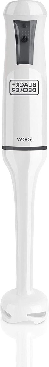 Staafmixer - Keukenmixer - Snel Mixen - Roestvrijstalen Bladen - 500 Watt - Wit
