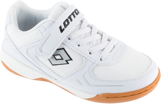 Lotto Kinder Skeylak Hallenschoen Sneaker 2601530K 1001 wit zwart