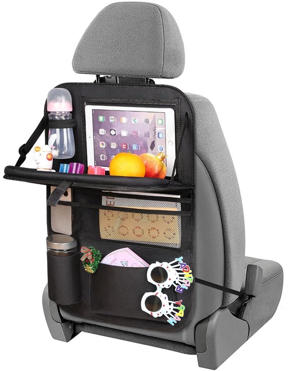 Dailygoods - Multifunctionele Auto-organizer met Klaptafel en Vakken