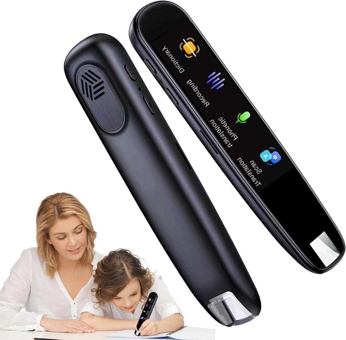 Leespen Vertaler - Scanpen Woordenboek - Talen Leren - Offline Scannen Vertalen - 13.85 cm - Wit