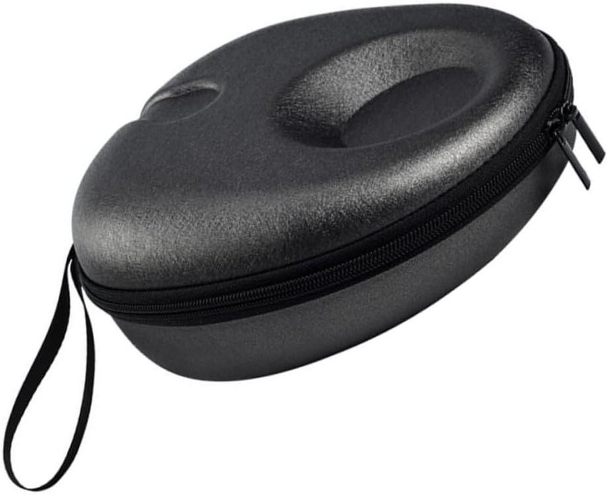 Hoofdtelefoon Opbergtas - Draagbare Case - Veilig Transport - Extra Ruimte - 24 cm - Zwart